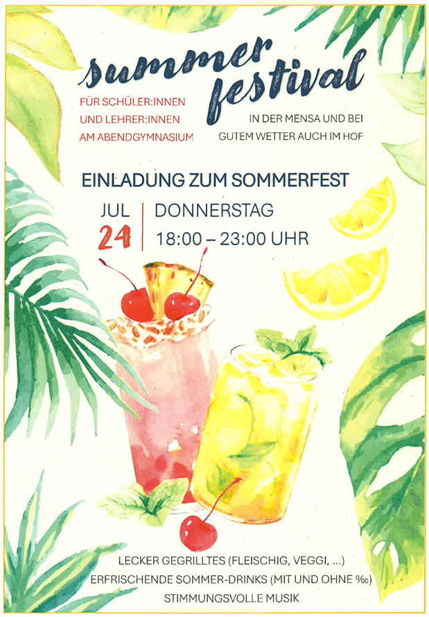 Sommerfest 2025 AG